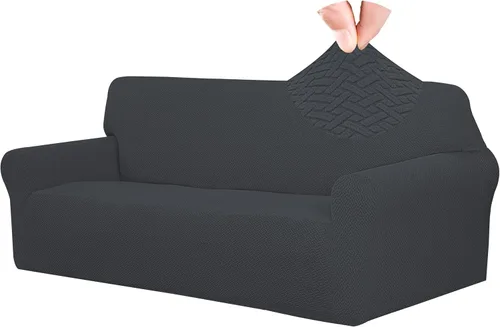 Miniatura 33 de Easy-Going - Funda de sofá de jacquard elástica, funda de sofá suave de 1 pieza, funda de sofá con espumas antideslizantes, protector de muebles