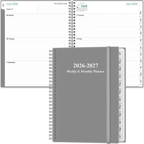 Miniatura 37 de Agenda de bolsillo 2026 - Agenda 2026 de enero de 2026 a diciembre de 2026, agenda 2026 con 12 pestañas, encuadernación de doble alambre, bolsillo