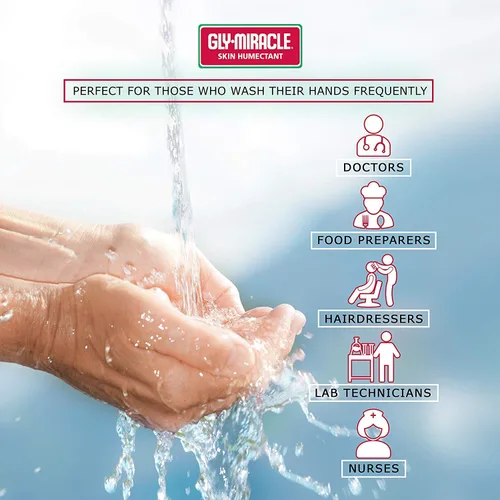 Miniatura 6 de GLY MIRACLE Laboring Hands Crema corporal hidratante de 4 onzas, humectante de piel no grasa para piel, manos, cuerpo y pies extremadamente secos