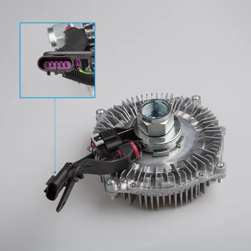 Miniatura 2 de Tykick 52014729AC - Embrague de ventilador de refrigeración para Ram 2500 2013-2017 Ram 3500 2013-2017 Ram 4500 2013-2018 Ram 5500 2013-2017 6.4L