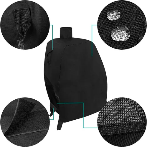 Miniatura 2 de Stanbroil Cubierta para parrilla Dyna Glo Smoker Modelo DGO1176BDC-D Premium Vertical Offset Charcoal Smoker