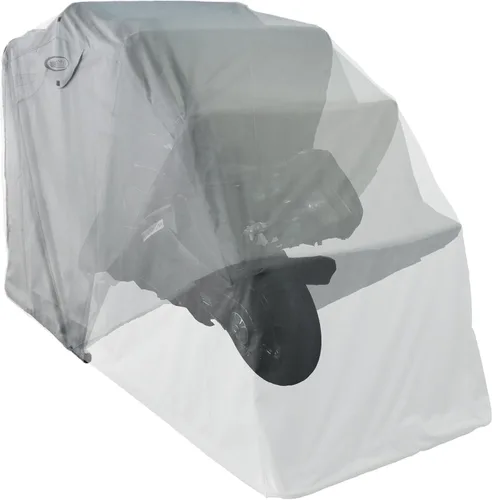 Miniatura 2 de Funda sencilla y de cierre automático para motocicletas The Bike Shield, L, Gris