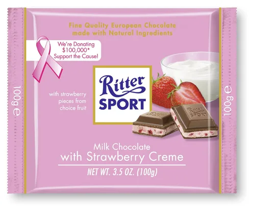 Miniatura 4 de Ritter Sport Barra de chocolate con leche y almendras enteras, 3.5 onzas (paquete de 11).