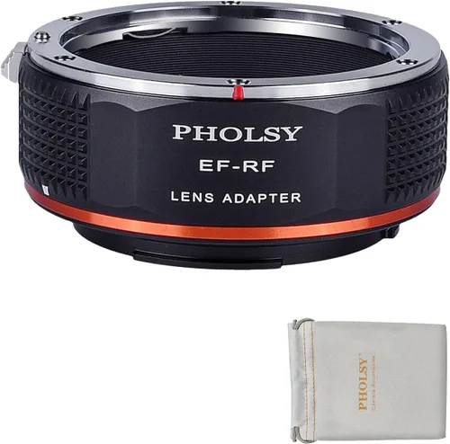 Miniatura 16 de PHOLSY Adaptador de montaje de lente para lente Nikkor G/F/AI/AIS/D/AF-S Compatible con lente Nikon F (tipo G) a cuerpo de cámara Canon EOS RF