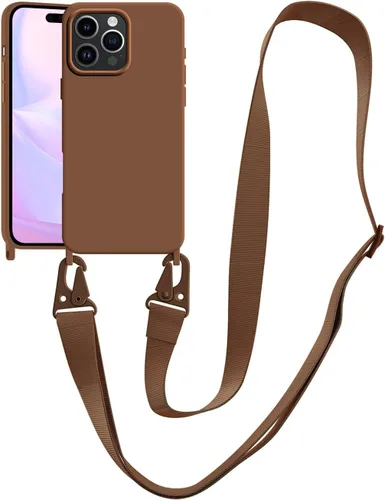 Miniatura 94 de Funda compatible con iPhone 13 con correa, funda cruzada para iPhone con cordón, ajustable, a prueba de golpes, protección contra caídas, funda