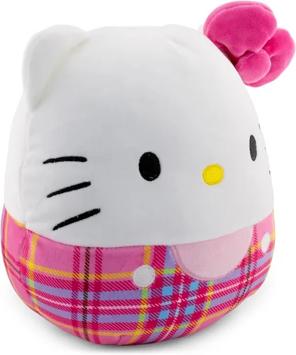 Miniatura 3 de Squishmallows Cuadros rojos Hello Kitty de 8