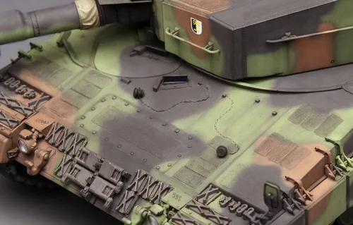 Miniatura 4 de Meng Kit de modelo de tanque de batalla principal alemán leopardo