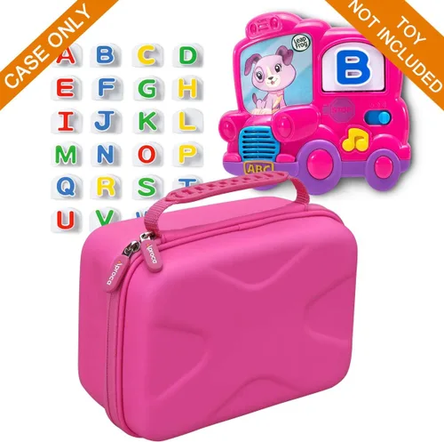 Miniatura 5 de Aproca Funda compatible con el juego de letras magnéticas LeapFrog Fridge Phonics, bolsa de almacenamiento portátil para accesorios (solo funda)