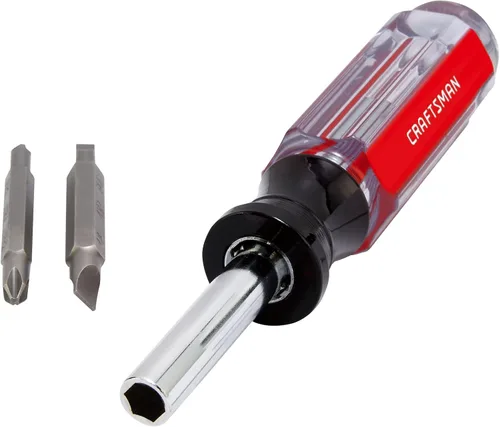 Miniatura 5 de CRAFTSMAN Juego de destornilladores multipuntas, 6 en 1, mango de acetato (CMHT66052)