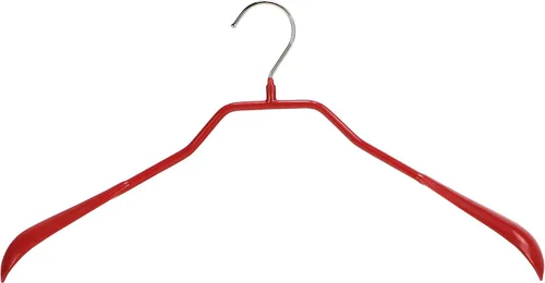 Miniatura 18 de Mawa by Reston Lloyd BodyForm Series - Percha antideslizante que ahorra espacio para chaquetas, trajes y abrigos, 16-1/2 pulgadas, estilo 42/L, Plata