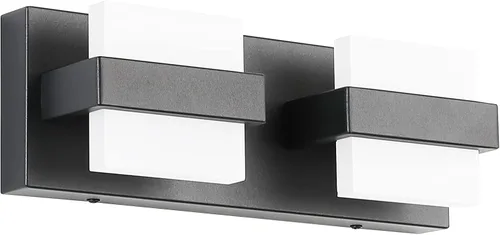 Miniatura 13 de SOLFART Lámpara de baño cromada de 3 luces, luz de tocador sobre el espejo, lámparas LED modernas, 5 colores de temperatura ajustable moderna