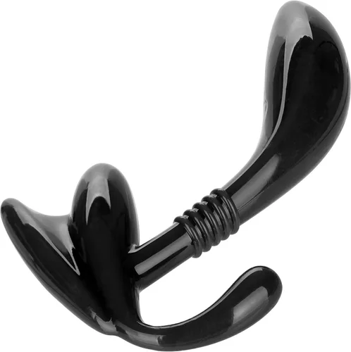 Miniatura 3 de CalExotics Apollo - Sondas curvadas para próstata, color negro