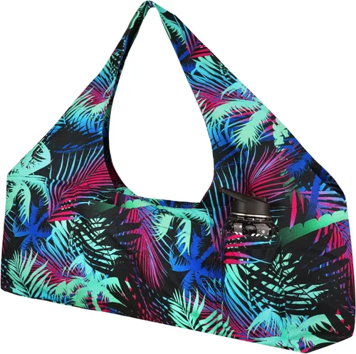 Miniatura 15 de Bolsa grande para esterilla de yoga, bolsas y portabebés se adapta a todo lo que necesitas, bolsa de transporte con correa para esterilla de yoga