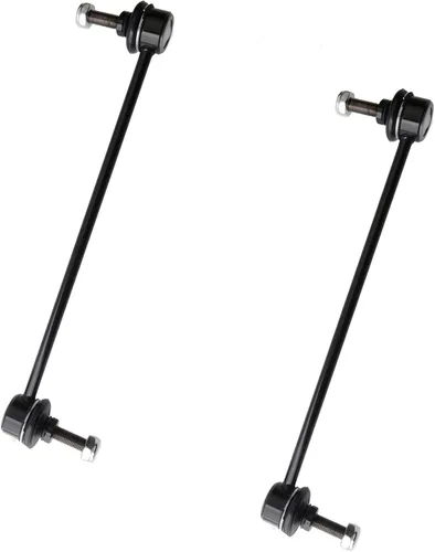 Miniatura 39 de 2 paquetes de kit de enlace de barra estabilizadora Compatible con Jeep TJ 1997-2006, enlace de barra antivuelco delantera Compatible con Jeep