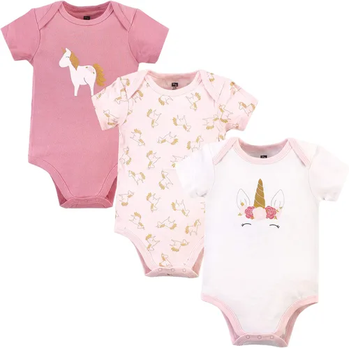 Miniatura 26 de Hudson Baby baby-girls Cotton Bodysuits 3-pack