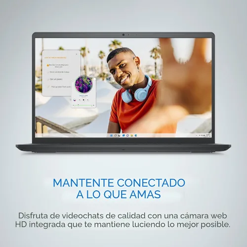Miniatura 8 de Dell Laptop Inspiron 15 3535, pantalla FHD de 15.6 pulgadas (1920 x 1080), procesador AMD Ryzen 5 7520U, memoria RAM DDR4 de 8 GB, SSD de 512 GB