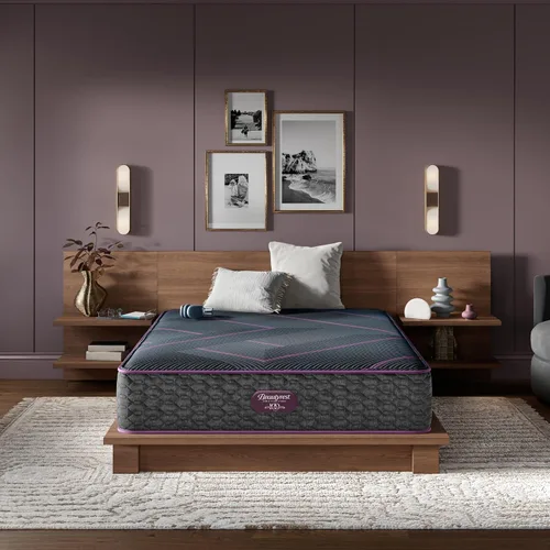 Beautyrest Colchón híbrido de 13 pulgadas de nivel mundial, nivel tres, tamaño individual, soporte duradero, alivio de presión, enfriamiento,