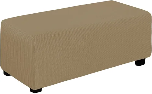 Miniatura 72 de Easy-Going Funda Elástica para Otomana Taburete de Almacenamiento Plegable Protector de Muebles Funda Rectangular Suave con Parte Inferior Elástica