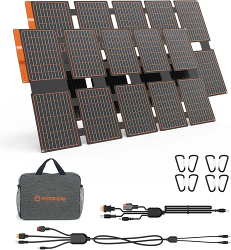 Miniatura 9 de Cargador de Panel Solar [Actualizado] FlexSolar 15W Pequeño Panel Solar 5V Salida USB ETFE Ligero Plegable Portátil Powerfilm Energía IP67