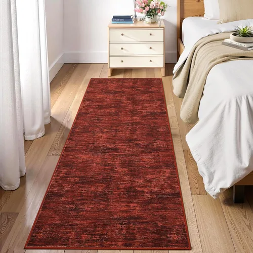 Miniatura 45 de RUGSREAL - Tapete pequeño de 2x3 con base de goma, resistente a las manchas, moderno, color liso, contemporáneo lavable, para la entrada, sala