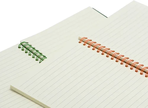 Miniatura 3 de YIHUANYIFA 4pcs A6 Spiral Notebooks 8mm Ruled 5.7 x 4.1 inch Hardcover 160 Pages Journals for Work Students Study and Notes (4, Dark color)