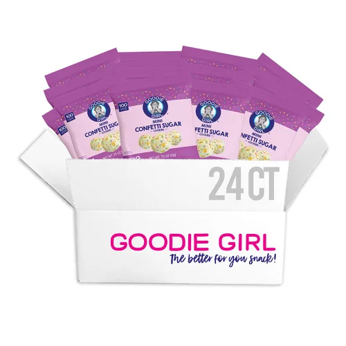Miniatura 6 de Goodie Girl - Mini galletas de azúcar morena, galletas sin gluten para niños, paquetes de 100 calorías, sin maní, envueltas individualmente