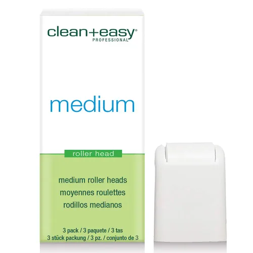 Miniatura 7 de Clean + Easy Cabezales de rodillo de cera grandes – Aplicadores de recarga de cera enrollable para cartucho de encerado, depilación para piernas