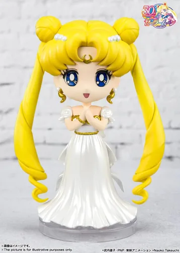 Miniatura 5 de TAMASHII NATIONS - Pretty Guardian Sailor Moon - Princesa Serenity, Bandai Spirits Figuarts Mini Figura de Acción Princesa Serenidad