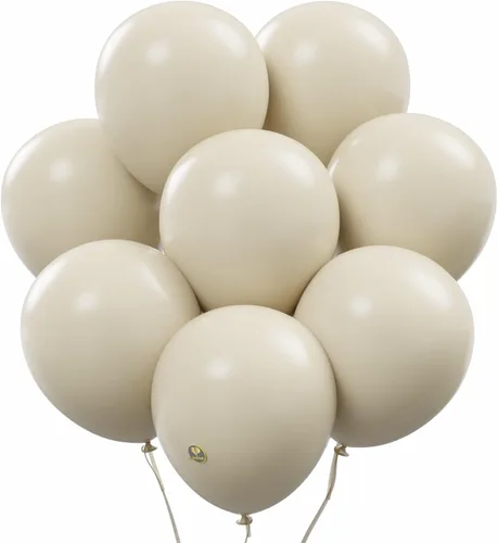 Miniatura 16 de AFTERLOON® - Globos de látex de goma natural de alta calidad, 24 unidades, color albaricoque, 12 pulgadas, color mate, duradero, grueso, extra