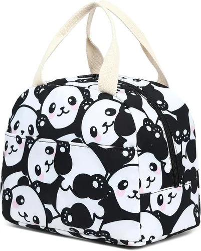 Miniatura 16 de Bolsa de almuerzo para gatos para mujeres y niñas, bolsas de almuerzo aisladas, lonchera reutilizable para niños y adultos, escuela, trabajo, picnic