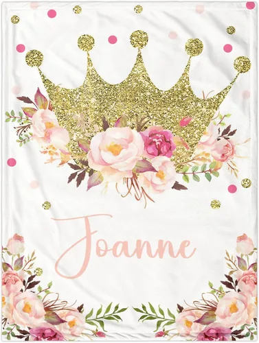 Miniatura 20 de Manta de bebé personalizada para niñas y niños, manta de bebé personalizada con nombre, mantas de regalo personalizadas súper suaves para niños
