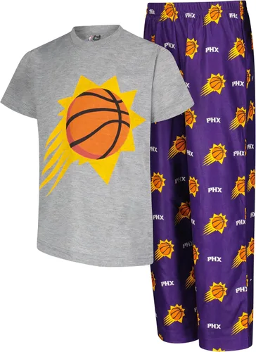 Miniatura 12 de Ultra Game Conjunto de pijama y camiseta oficial de la NBA de 2 piezas para jóvenes Tallas de niño
