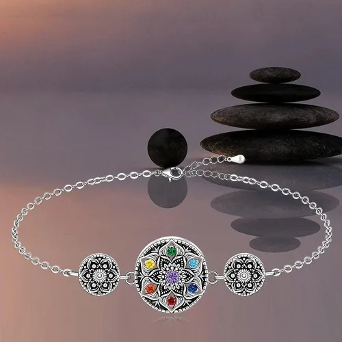 Miniatura 5 de Red Cardinal Bracelet Flamingo Turtle Bracelet Cat Dog Paw Print Bracelets for Women Sterling Silver Cute Animal Jewelry Gifts Friendship Mothers