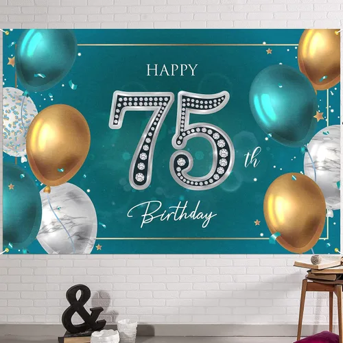 Miniatura 26 de HAMIGAR Fondo de pancarta de feliz cumpleaños número 10 de 6 x 4 pies, decoraciones de cumpleaños de 10 años, suministros de fiesta para niñas