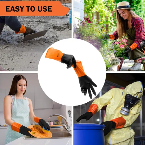 Miniatura 7 de Gastody™ - Guantes resistentes a químicos, reutilizables, guantes de trabajo de seguridad resistentes, resistentes al ácido, aceite, álcali