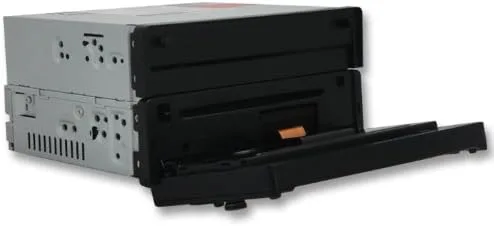 Miniatura 7 de Absolute DD-3000ABT Receptor reproductor de DVD multimedia de doble DIN de 7 pulgadas con pantalla táctil y panel frontal desmontable Bluetooth