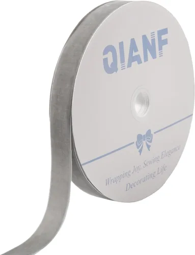 Miniatura 11 de QIANF Cinta de terciopelo, carrete de 1 1/2 pulgadas por 25 yardas (rojo)