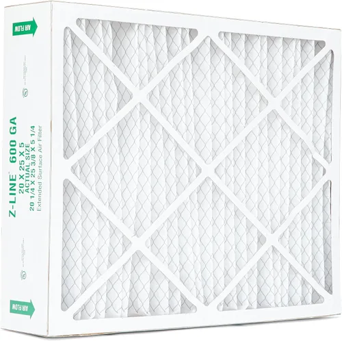 Glasfloss ZL 600 GA 16 x 20 x 5 MERV 10 opción de reemplazo de filtro para limpiadores de aire Goodman y Amana. Paquete de 2. Tamaño exacto: 15-3/8
