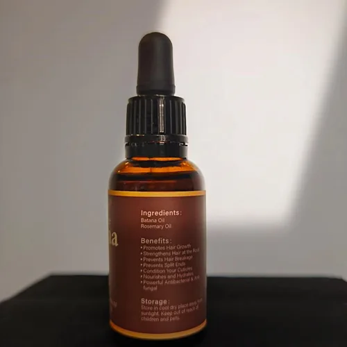 Miniatura 7 de Aceite de batana para el crecimiento del cabello, aceite de batana 100% orgánico de Honduras con romero, mejora la nutrición del cabello y la piel