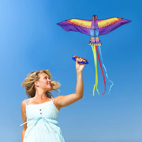 Miniatura 3 de Mint’s Colorful Life Large Kite for Kids and Adults, Easy to Fly Single Line Beach Kites, Comes with 300ft String Handle