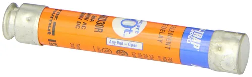 Miniatura 24 de Mersen a6d-r amp-trap Clase de 2000 time-delay/RK1 Fusible con fusible visual Open Indicador, 1
