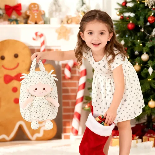 Miniatura 45 de Onetoo Mochila para niños pequeños, regalos de regreso a clases, mochilas para niñas y niños con muñecas de bebé ligeras y suaves en vestido