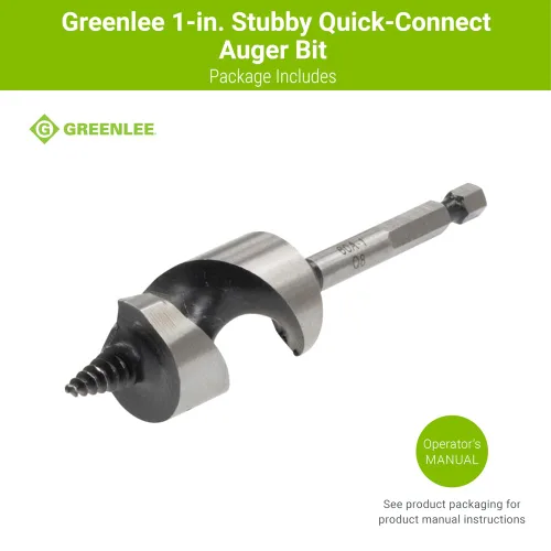Miniatura 8 de Greenlee 60A-1 BIT, AUGER CAMBIO RÁPIDO (1A)