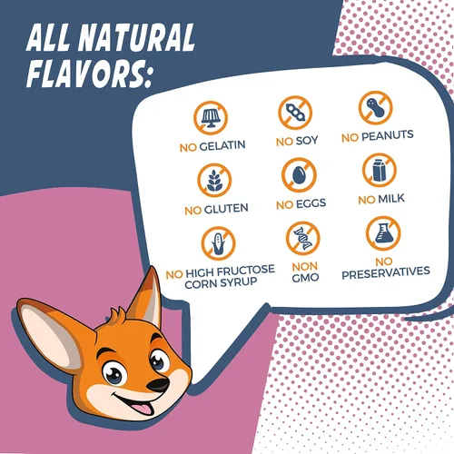 Miniatura 2 de Gomitas de hierro para niños, vitaminas sin OMG para niños con hierro, vitaminas gomosas sin gluten para niños, suplemento de hierro masticable