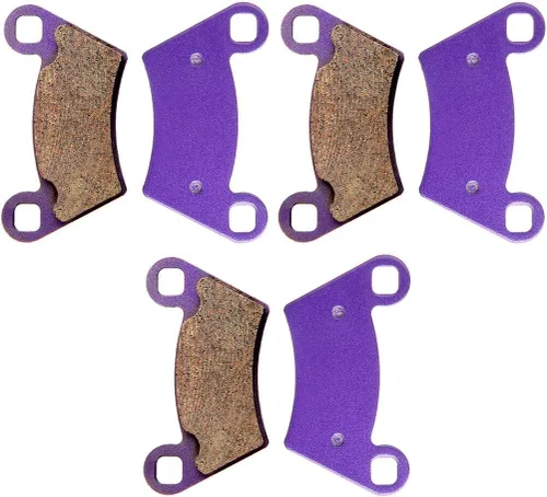 Miniatura 4 de SCITOO FA354 Pastillas de freno para Polaris Brutus 2013-2014 pastillas de freno traseras de fibra de carbono