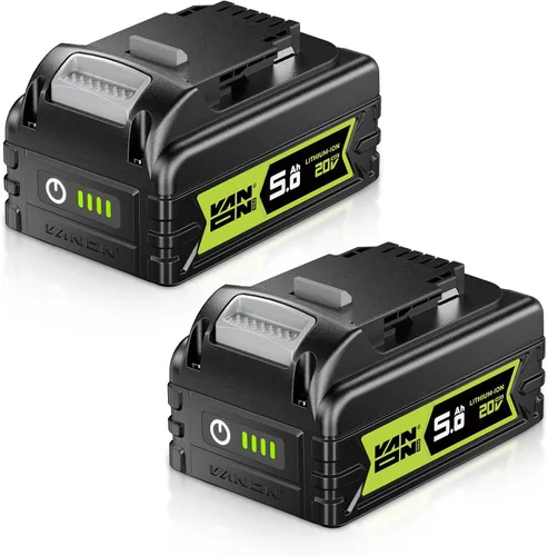 VANON Batería de repuesto para Dewalt de 20 V Max, batería de repuesto de 20 V 5 Ah compatible con Dewalt 20 V batería herramientas y cargadores