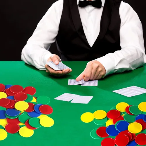 Miniatura 4 de Coopay Fichas de póquer de plástico de 1 1/2 pulgadas, contadores de aprendizaje, discos de conteo de fichas de bingo, marcadores para práctica