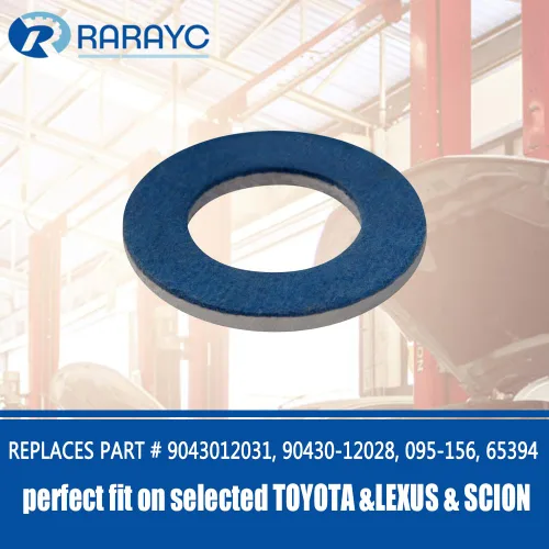 Miniatura 2 de (24 piezas) Juntas de tapón de drenaje de aceite de repuesto para Toyota Lexus Scion Crush arandela Sellos Reemplazos # 9043012031 Aluminio