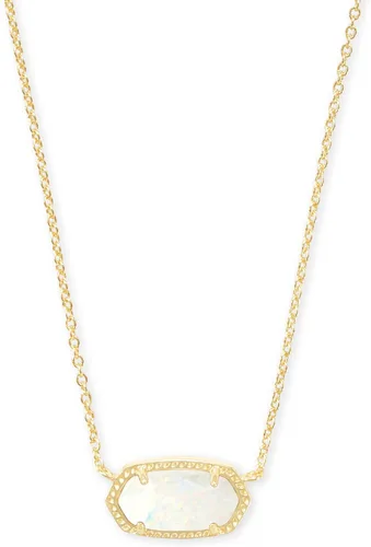Miniatura 157 de Kendra Scott - Collar Elisa con dije para mujer, joyería de moda, chapado en oro de 14 quilates