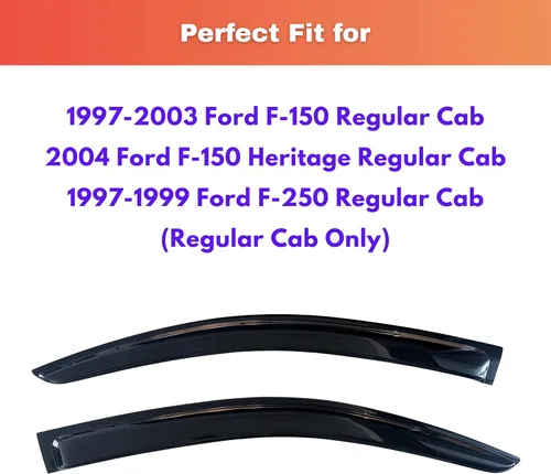 Miniatura 396 de KPY Visor de ventana compatible con Kia Soul 2009-2013, Protector contra lluvia de 4 unidades, deflectores de ventilación de ventana lateral